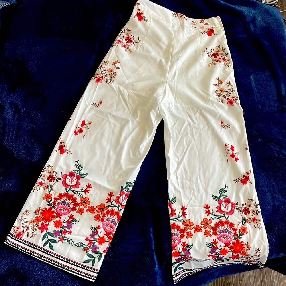 White spring palazzo bought from shein size us 4